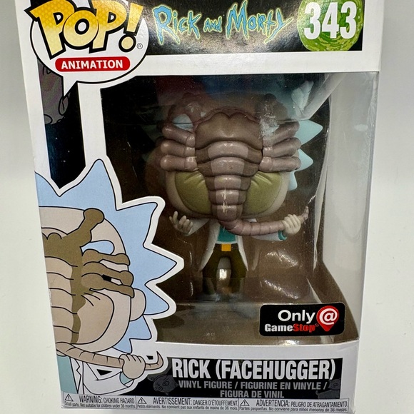 Funko Games Funko Pop Rick Facehugger Vinyl Figure Poshmark